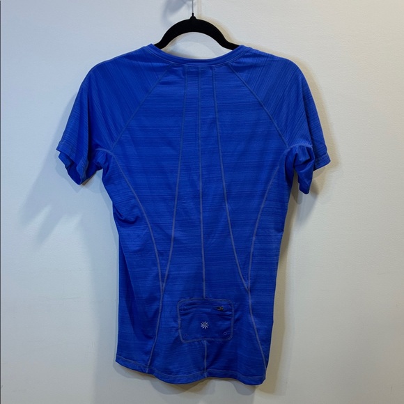 Athleta Blue Short Sleeve Tee - Picture 2 of 4